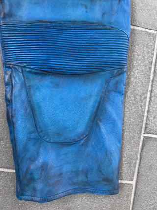 Balenciaga mudshow leather pants