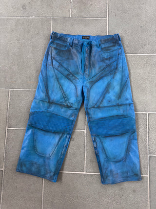 Balenciaga mudshow leather pants