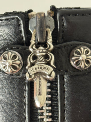 Chrome hearts leather cuff