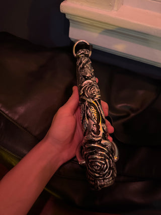 ERD large rose handle weekend bag