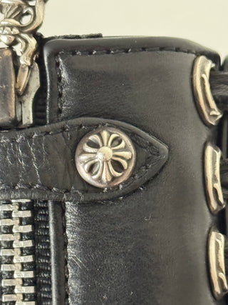 Chrome hearts leather cuff