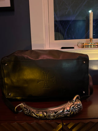 ERD large rose handle weekend bag