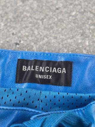 Balenciaga mudshow leather pants