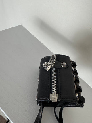 Chrome hearts leather cuff