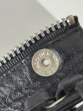 Chrome hearts leather cuff