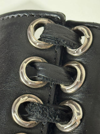 Chrome hearts leather cuff