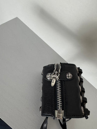 Chrome hearts leather cuff