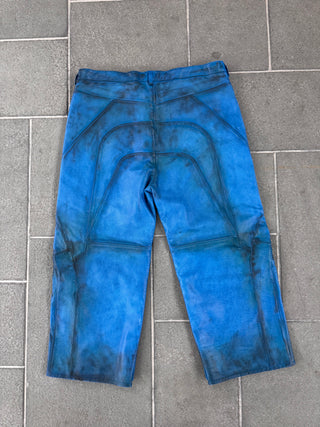 Balenciaga mudshow leather pants