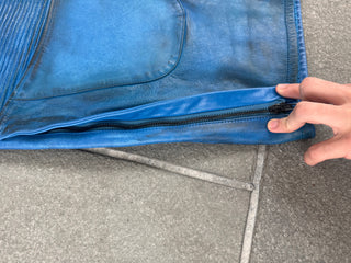 Balenciaga mudshow leather pants