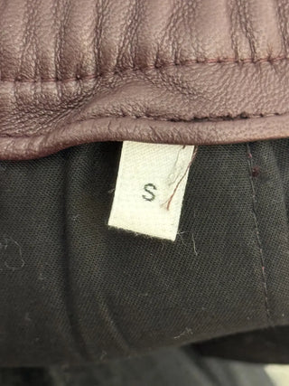 5k!! Bottega veneta red leather pants