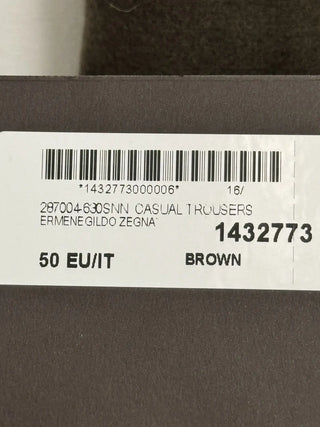 COUTURE‼️ Ermenegildo Zegna couture belted wool pants