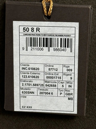 COUTURE‼️ Ermenegildo Zegna couture belted wool pants